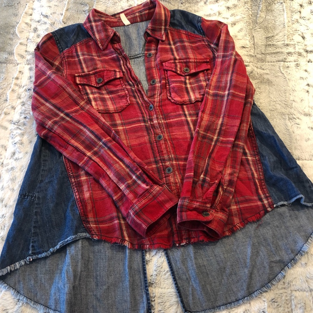 Free People flannel